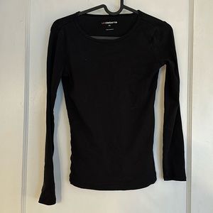 Long sleeve black tee (size XS)